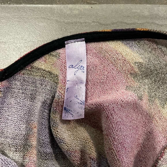 Aztec Print Sweater Dress - Picture 2 of 2